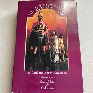 Book the king of YS signed vol 1 Hdbk poul & karen Anderson 1987